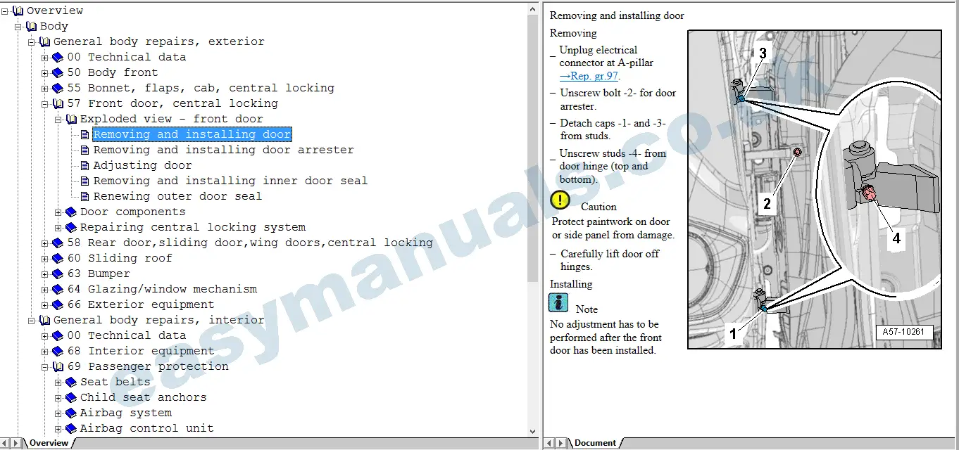 Peugeot Expert Workshop Service & Repair Manual 1995-2007 - Image 6