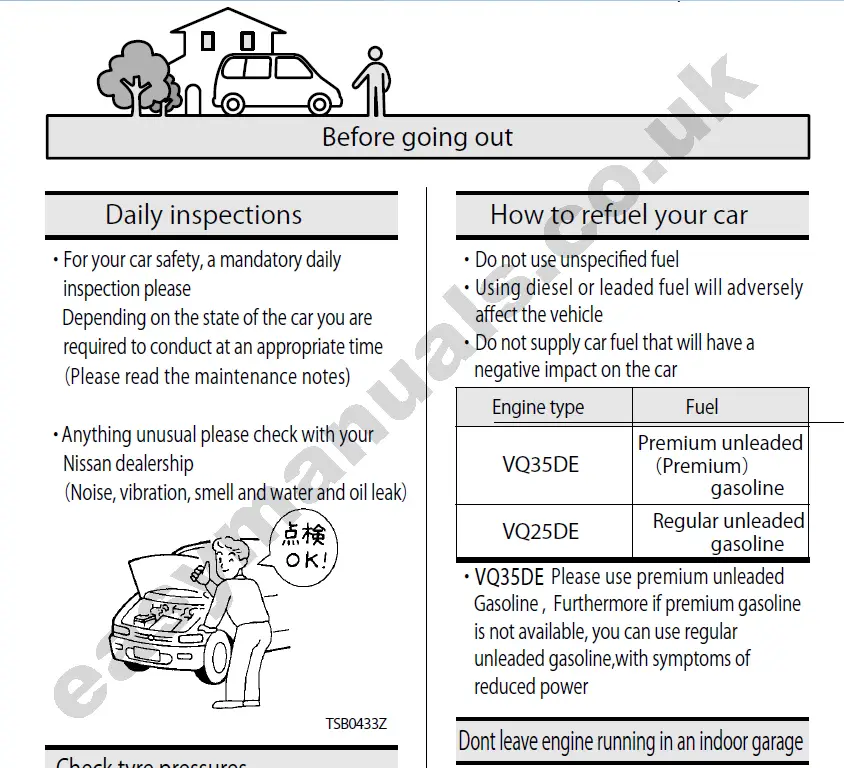 Nissan Elgrand E51 English Owners Manual & Free Elgrand User Guide Book - Image 3