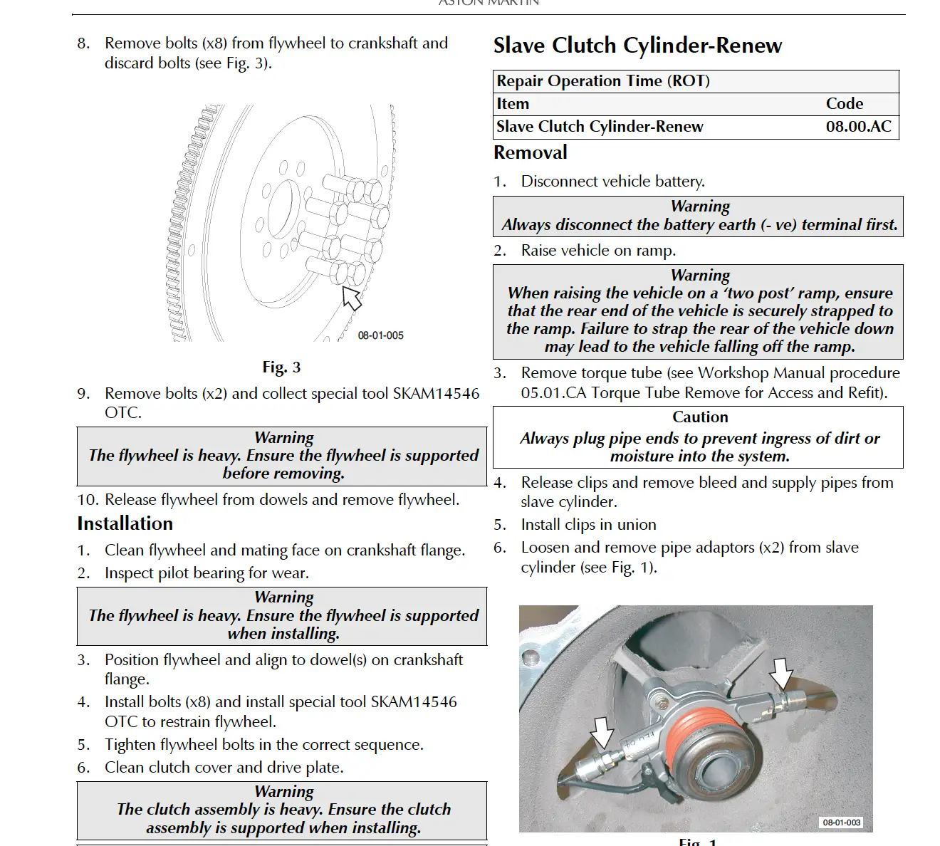 Aston Martin Vantage V8 PDF Workshop Service Repair Manual 2005-2017 - Image 5