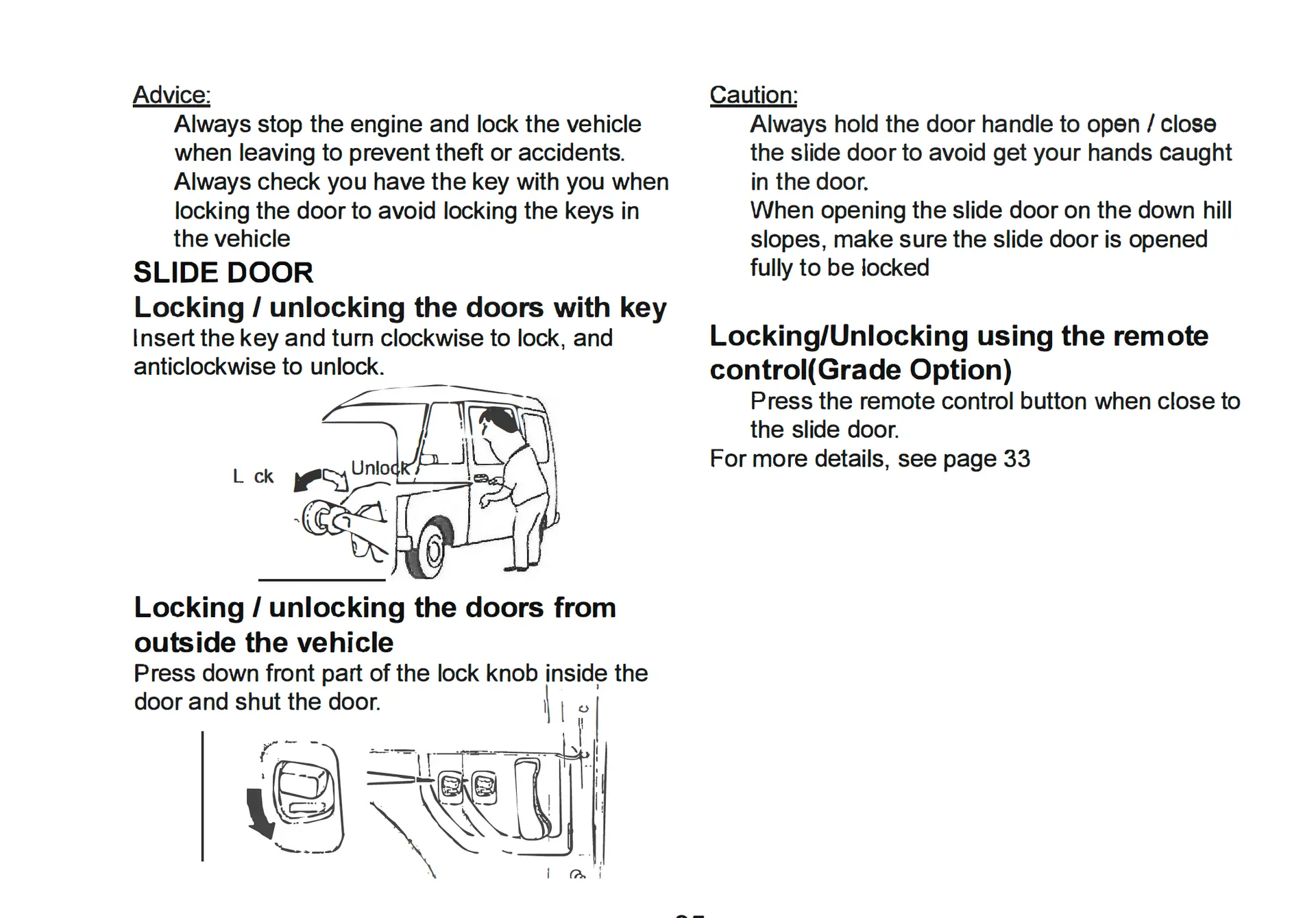 Nissan Elgrand E50 PDF English Owners Manual - Image 2
