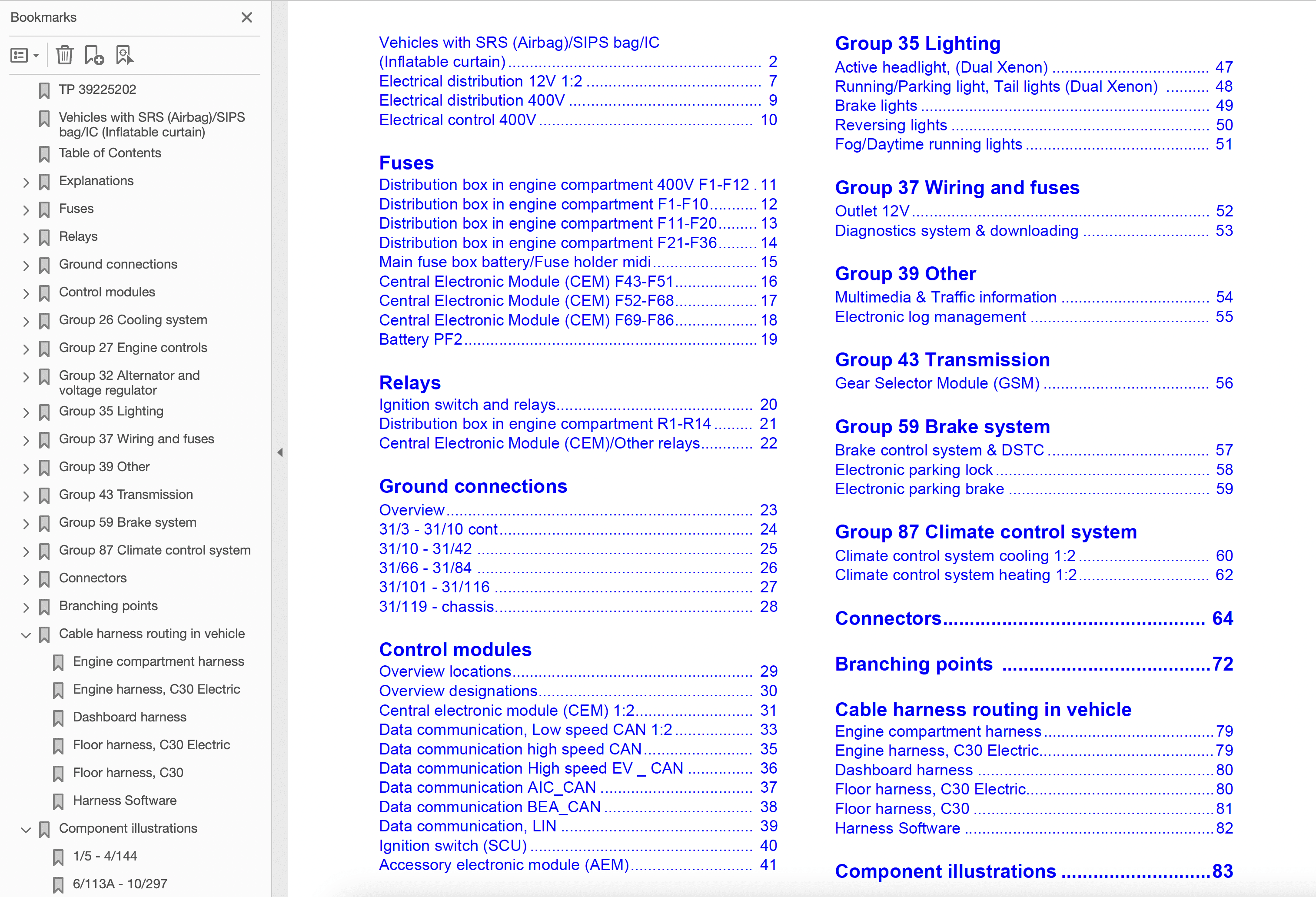 Volvo S80 and S80L PDF Wiring Diagrams 2007-2016 - Image 9