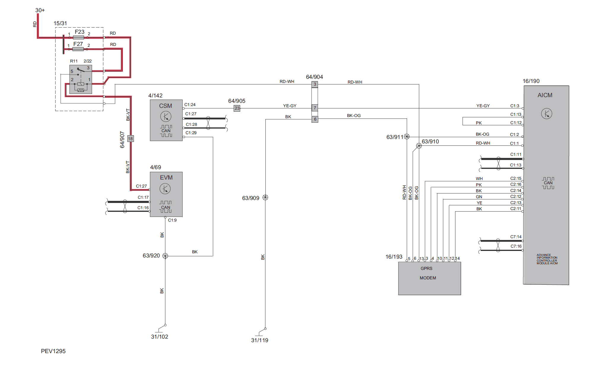 Volvo S80 and S80L PDF Wiring Diagrams 2007-2016 - Image 7