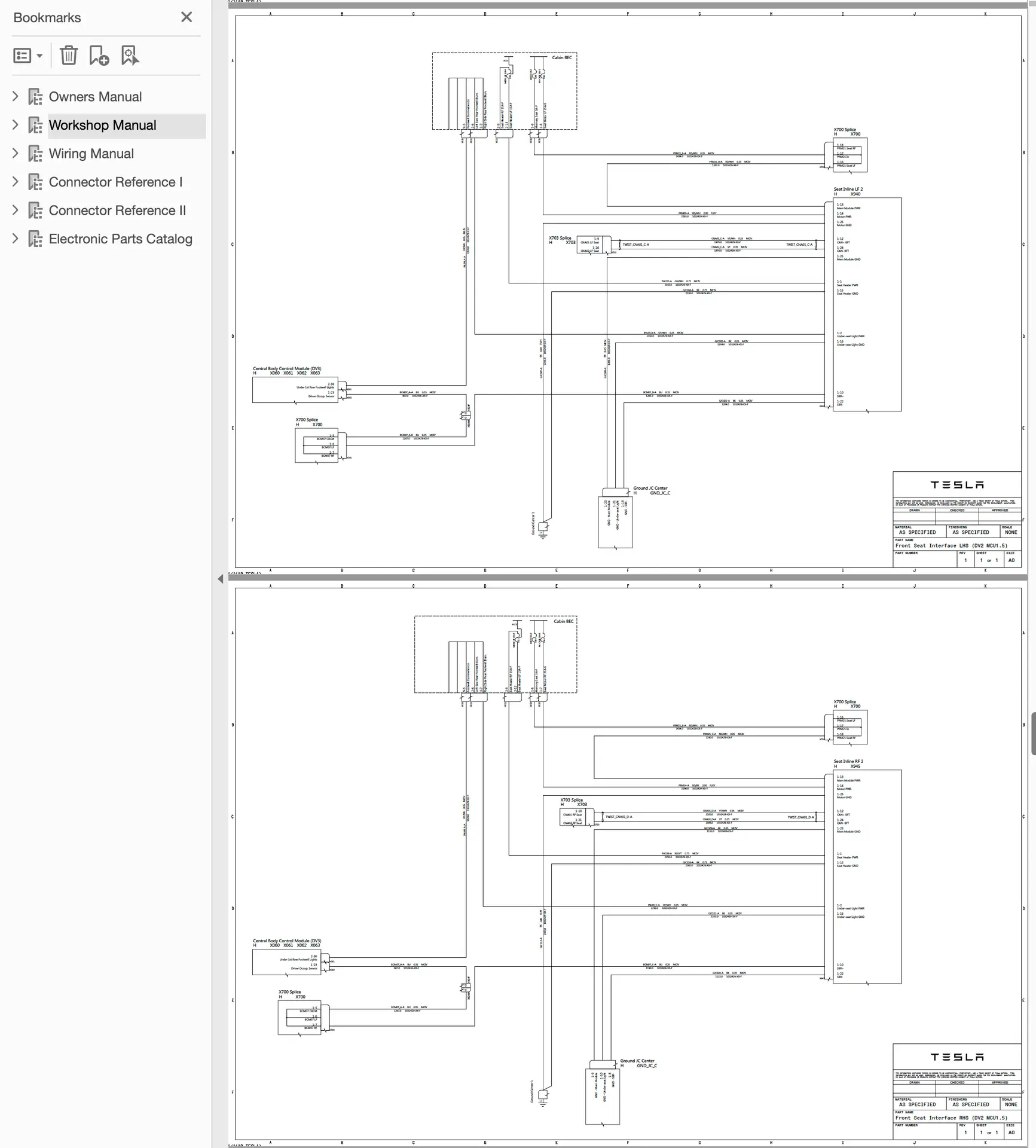 Tesla Model X PDF Workshop Service Repair Manual 2015-2022 - Image 4