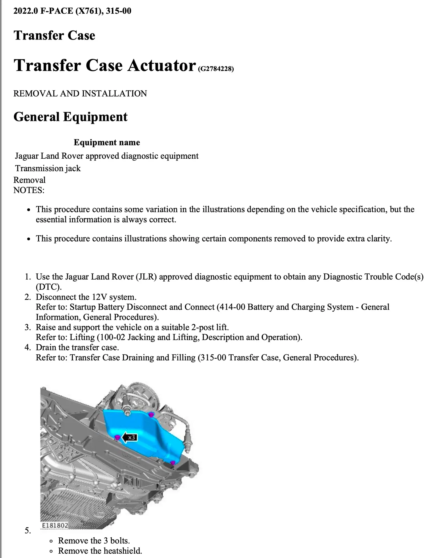 Jaguar F-Pace X761 5L V8 PDF Workshop Service Repair Manual 2022-2023 - Image 4