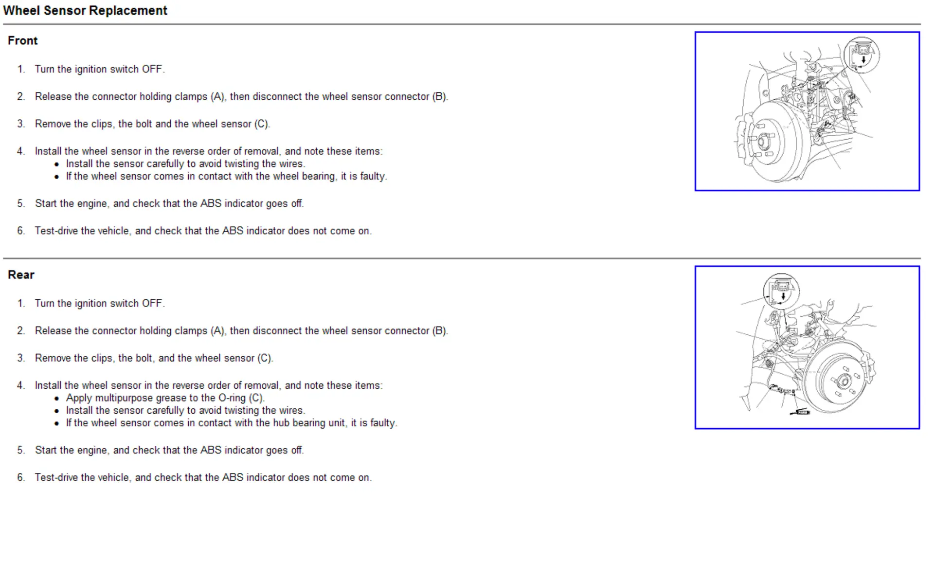 Honda CR-V 2.2L Diesel Workshop and Wiring Manual 2007 to 2010 - Image 6