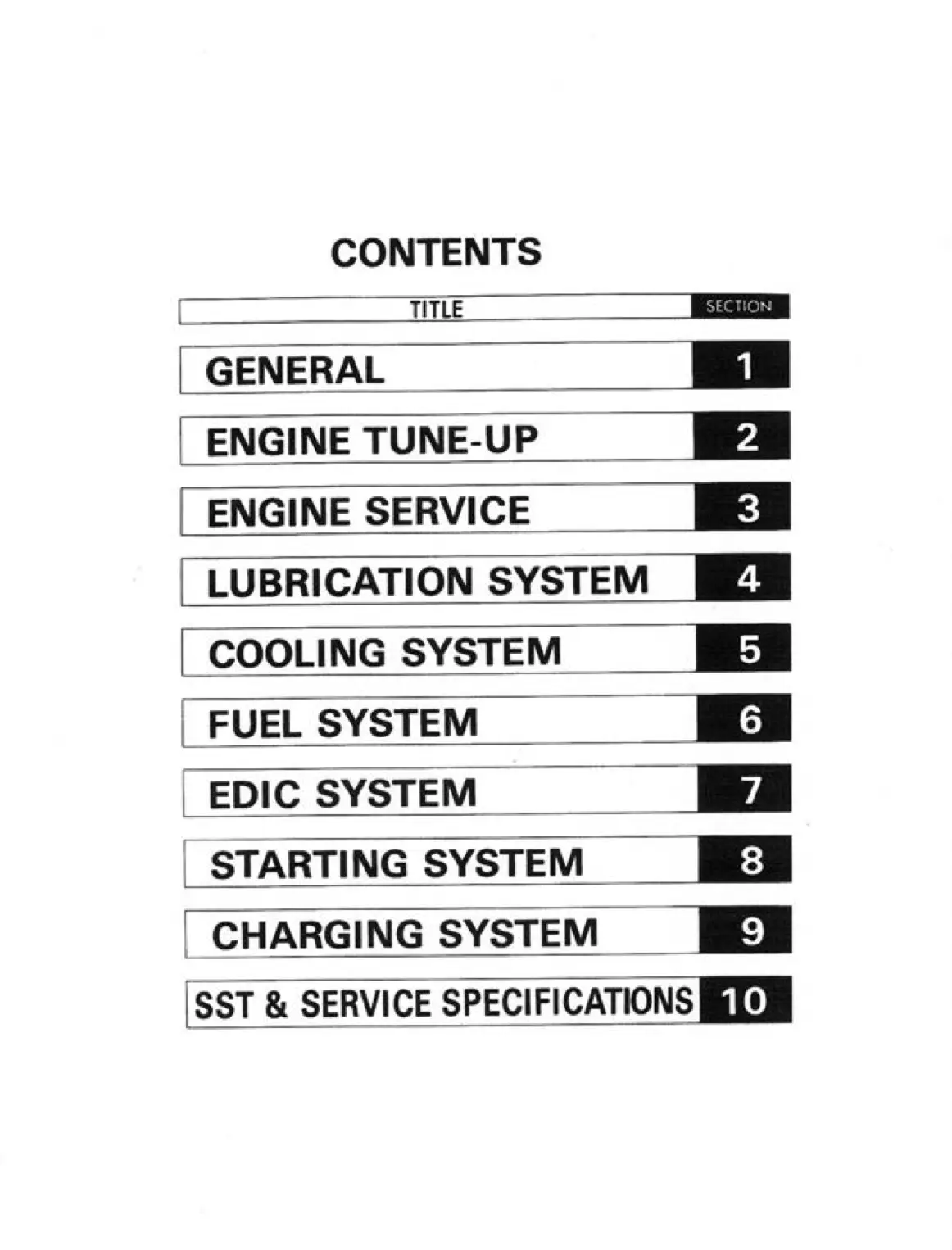 Toyota Land Cruiser Heavy Duty PDF Workshop Manual 1984-1990 - Image 6
