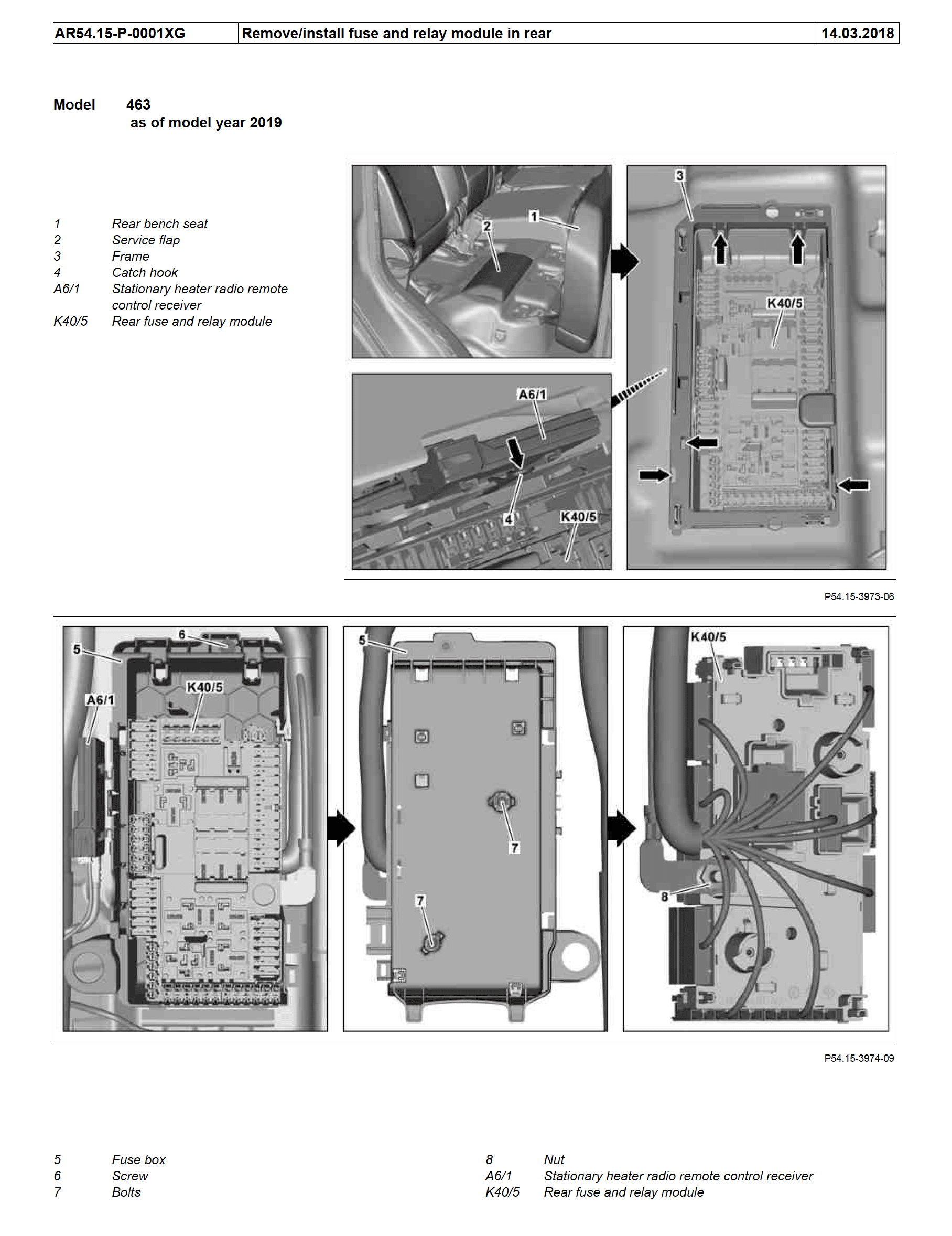 Mercedes G-Class G-Wagon W463 W463A PDF Workshop Manual 2007-2022 - Image 5