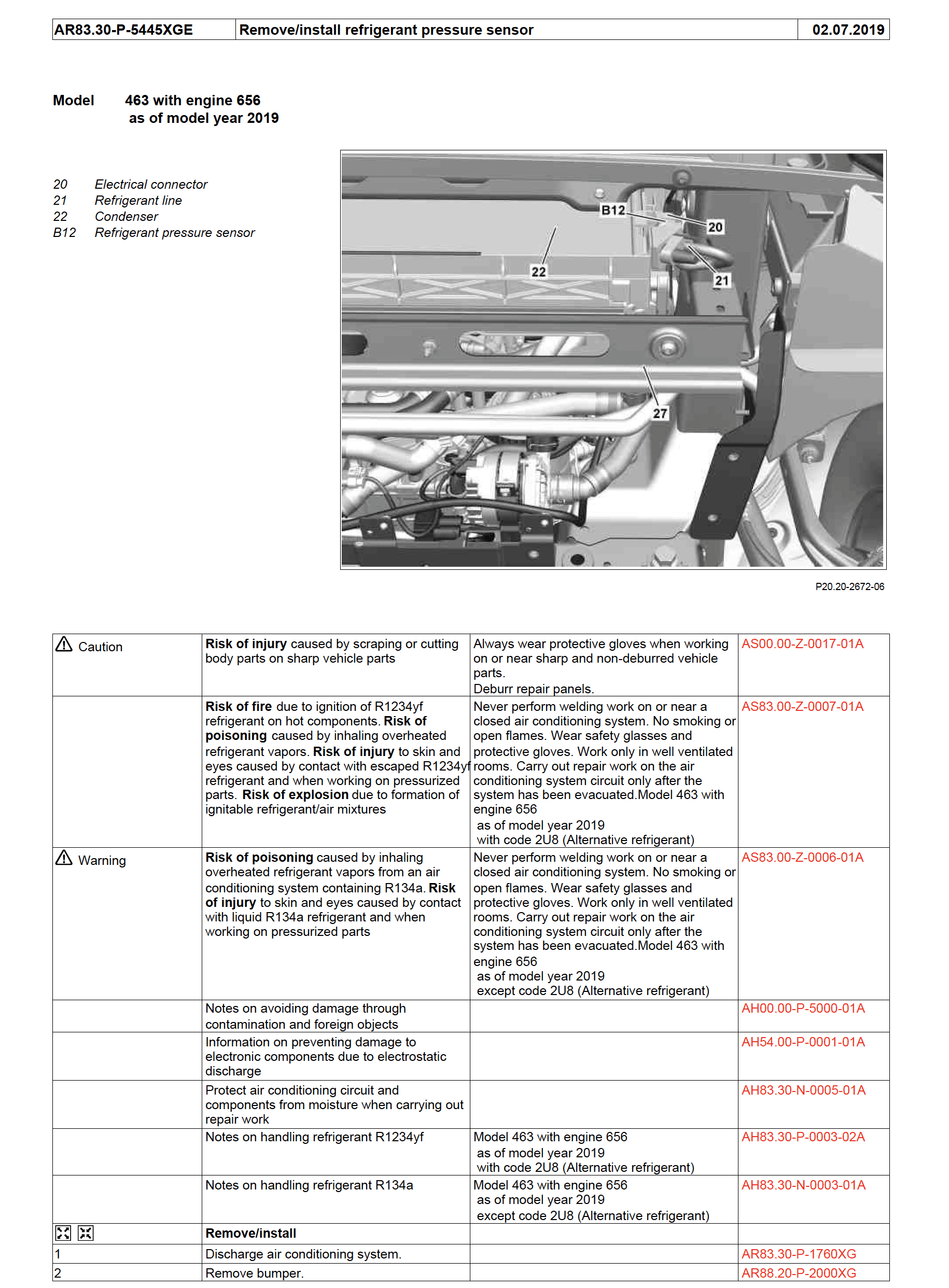 Mercedes G-Class G-Wagon W463 W463A PDF Workshop Manual 2007-2022 - Image 3