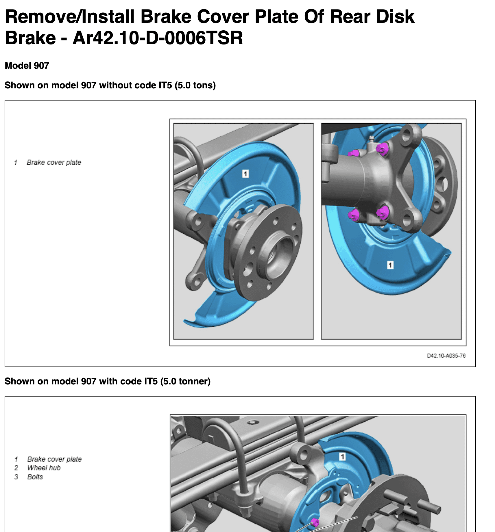Mercedes Sprinter W907 3500XD Workshop and Wiring Manual 2019-2026 - Image 2